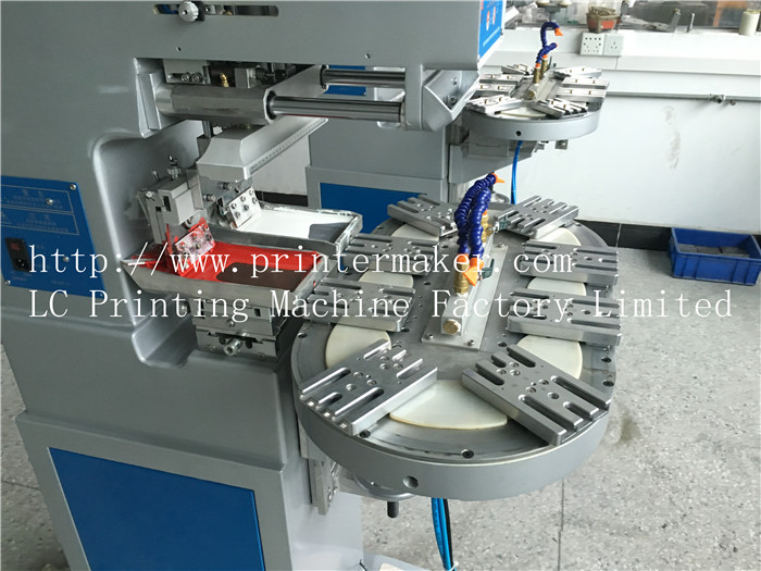 Two Color Pad Printing Machine with Carousel