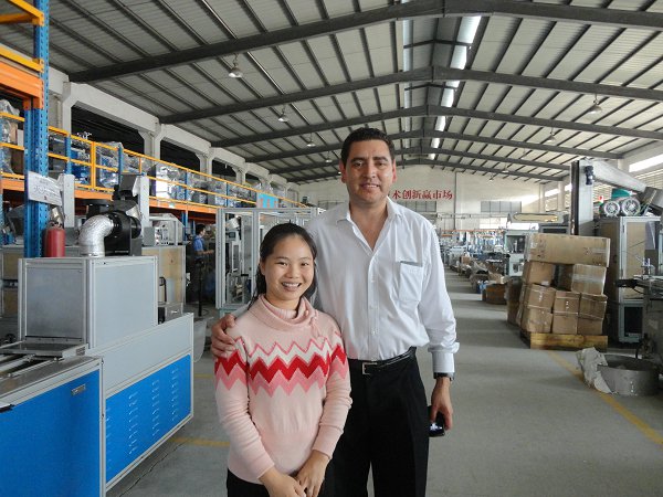 Customer From Pelikan Company Visited Our Factory