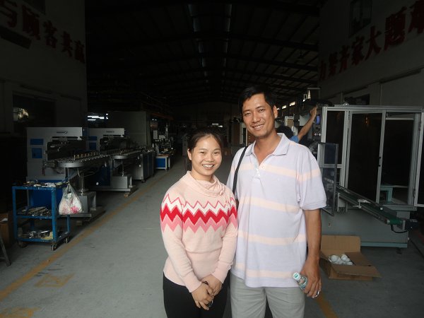 Vietnam Customer Coming For Choosing More Printing Equipments