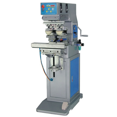 Two Color Pad Printing Machine with Shuttle