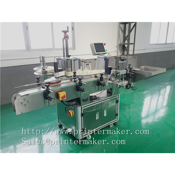 Bottles Automatic Labeling Machine with Barcode Printer