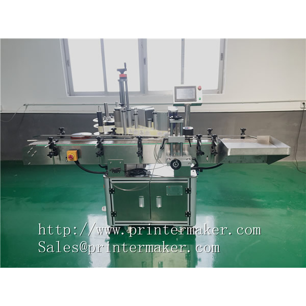 Bottles Automatic Labeling Machine with Barcode Printer