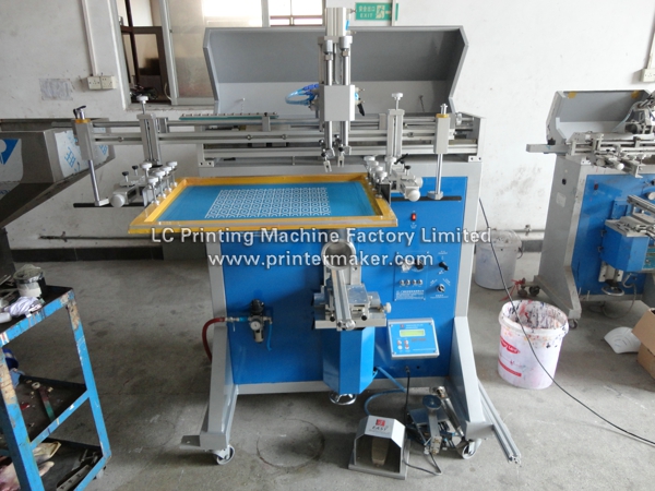 Large Size Curved Screen Printing Machine