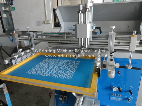 Large Size Curved Screen Printing Machine