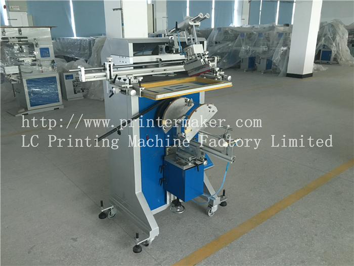 Cylindrical Screen Printing Machine for 5 Gallon Water Buckets