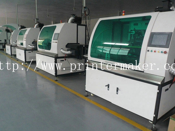 Automatic Glass Perfume Bottle Screen Printing Machine