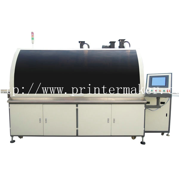 Automatic Glass Bottle Screen Printing Machine For Cosmetic Industry