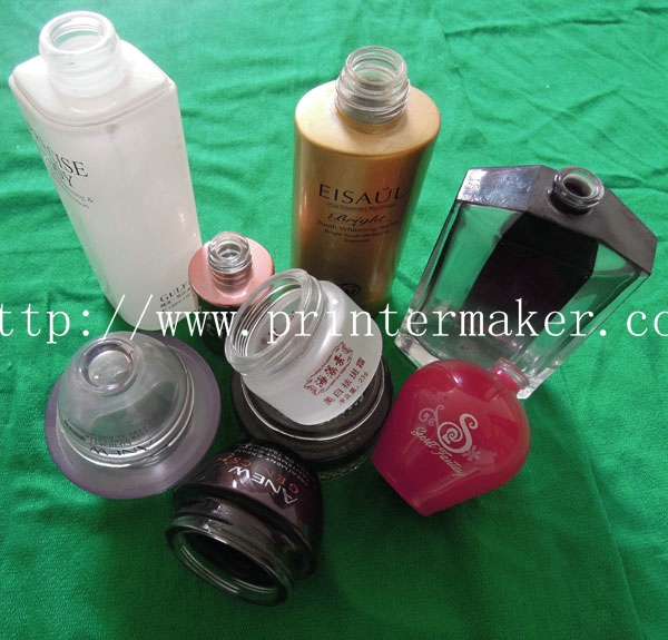 Automatic Glass Bottle Screen Printing Machine For Cosmetic Industry