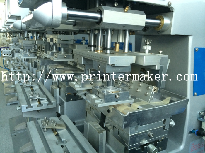 Single Color Pad Printing Machine with Two Heads