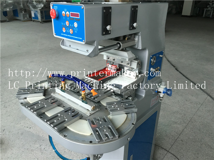 Two Color Pad Printing Machine with Carousel