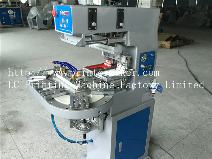 Two Color Pad Printing Machine with Carousel