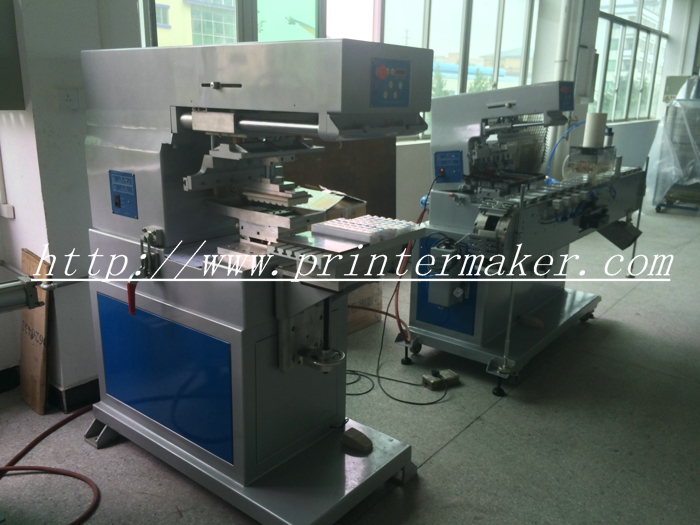 Large Printing Size One Color Pad Printing Machine