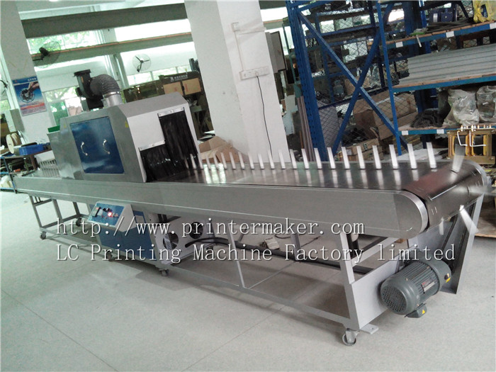 Cylindrical UV Curing Machine with Extend Conveyor Length