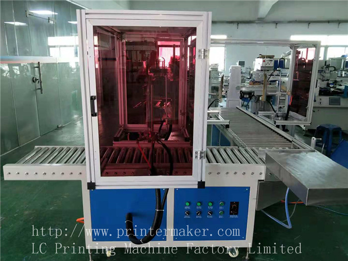 Flame Treatment Machine for Dust Bin & Beverage Crate