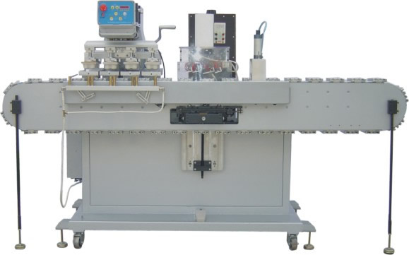 Four Colors Automatic Pad Printers for Bottle Caps Four Colors Automatic Pad Printers for Bottle Caps