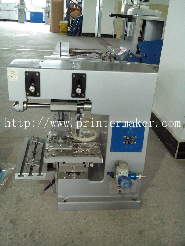Tabletop Ink Cup Pad Printing Machine with Two Heads