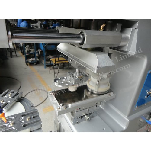 One Color Pad Printing Machine with Conveyer