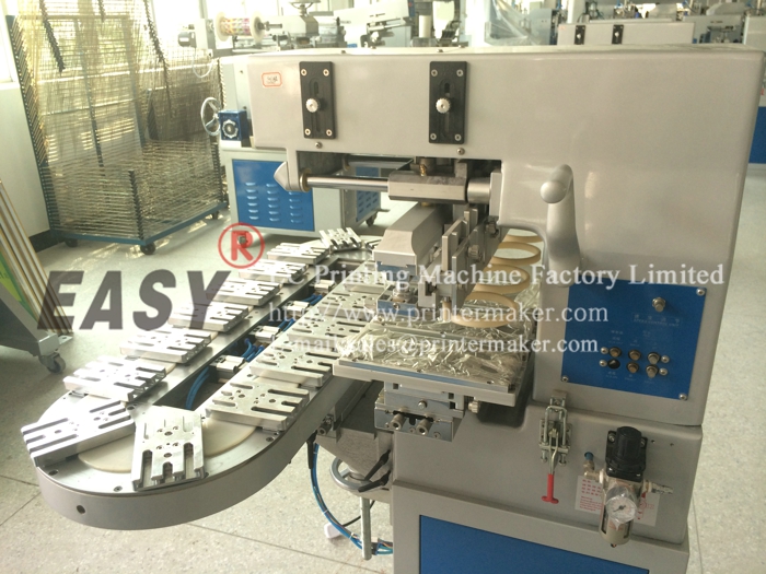 4 Color Pad Printer with Conveyor 4 Color Pad Printer with Conveyor