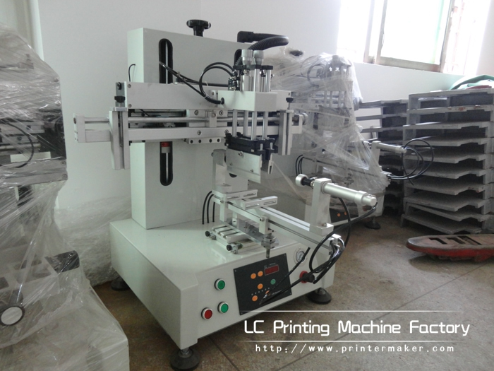 New Desktop Screen Printing Machine for Cylindrical Products New Desktop Screen Printing Machine for Cylindrical Products