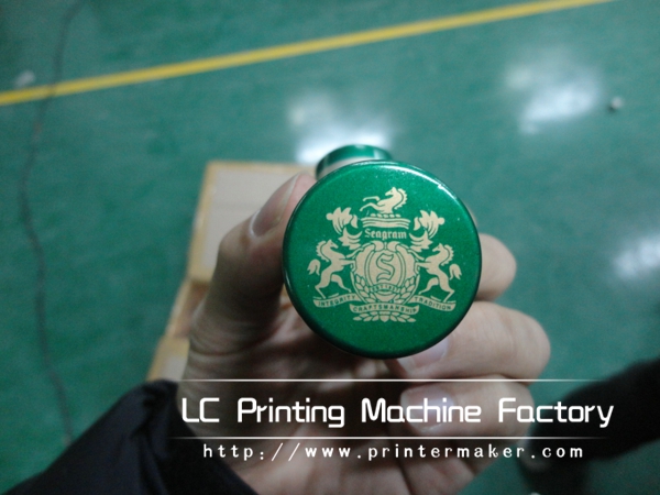 Automatic UV Screen Printer on Bottle Cap