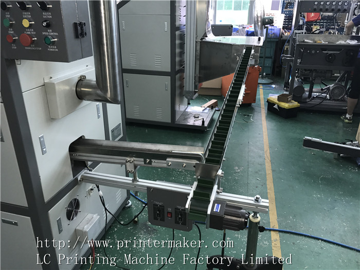 High Speed Automatic Screen Printing Machine for small round bottles and caps