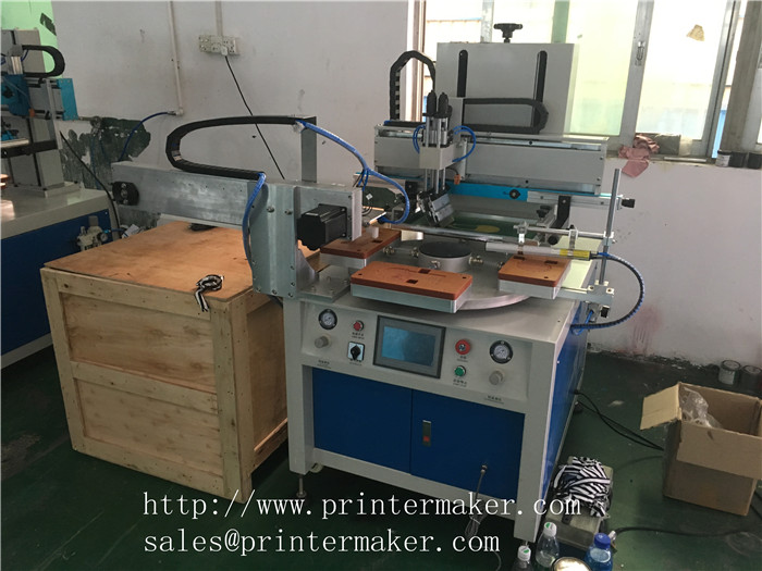 Semi Auto Screen Printing Machine with Auto Manipulator