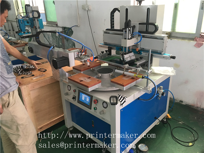 Semi Auto Screen Printing Machine with Auto Manipulator