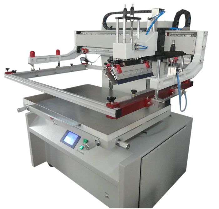 Large Size Fully Electrical Screen Printing Machine