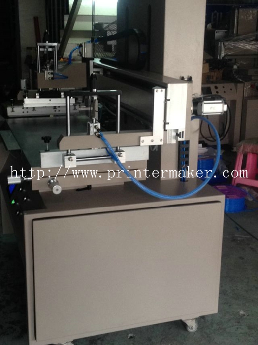 Plane Screen Printer with Servo Motor and PLC Control