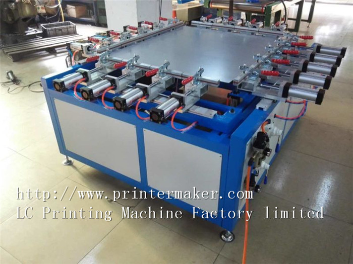 Pneumatic Screen Mesh Stretching Machine