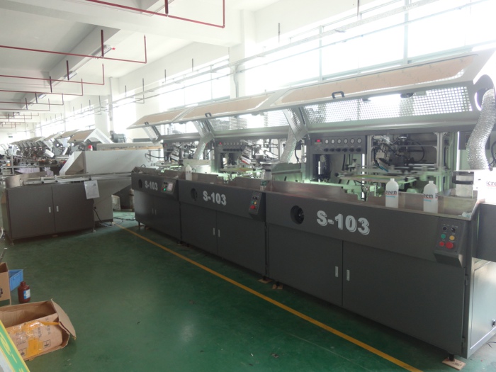 Fully Automatic 3 Color Screen Printing Machine for Plastic Bottles