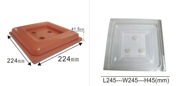 Irregular Rubber Pads and Moulds