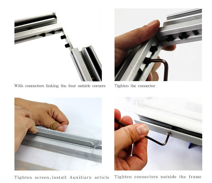 Combined Stretcher Screen Printing Frame