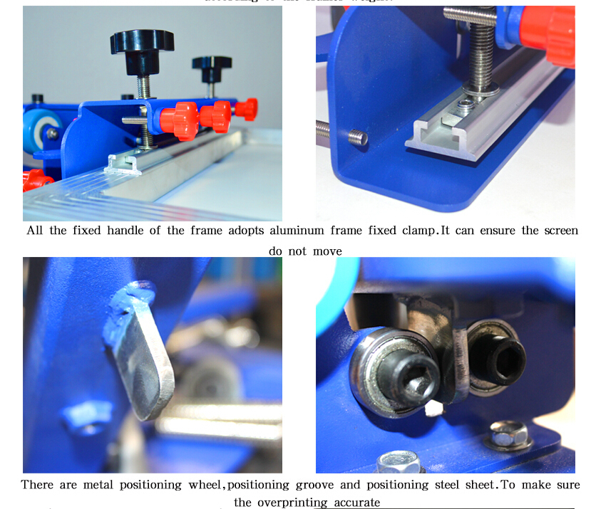 Table Type 3 Color 1 Station Screen Press with Dryer