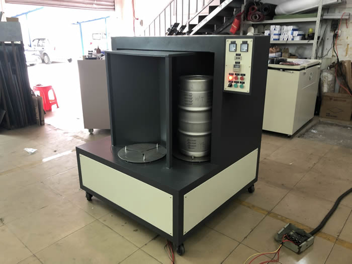 2 in 1 UV and IR Drying Machine