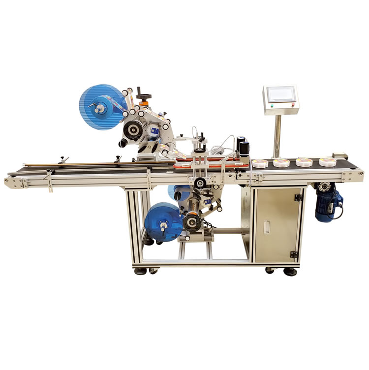 Automatic Top and Bottom Labeling Machine