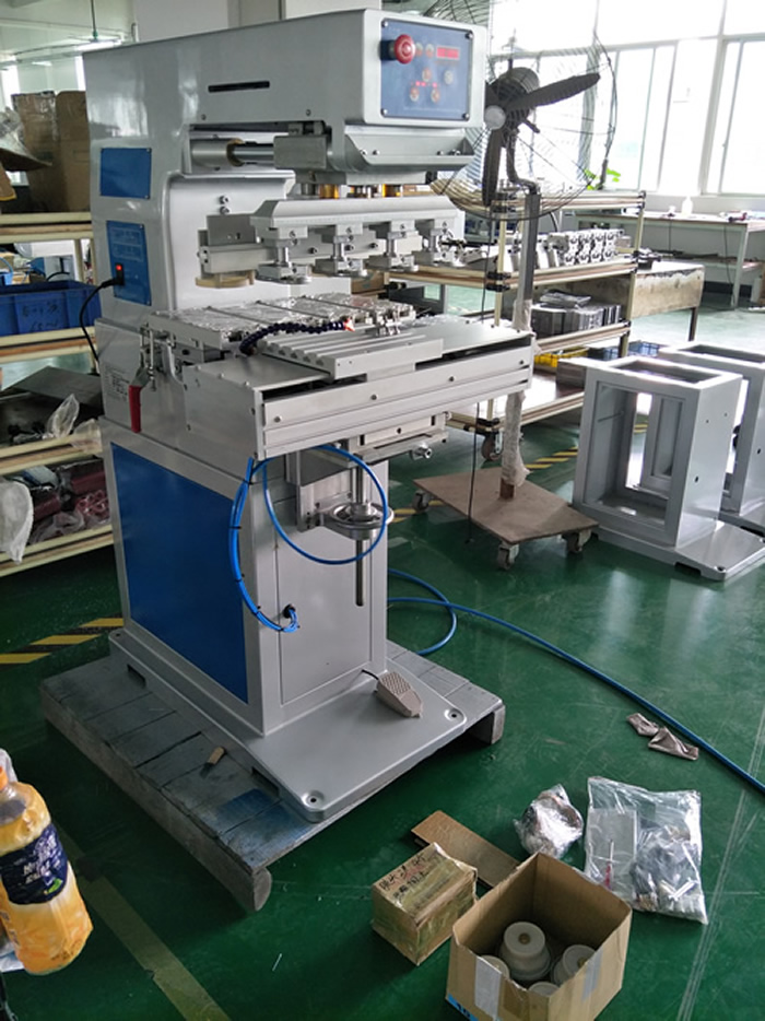 4 Color Ink Cups Pad Printing Machine