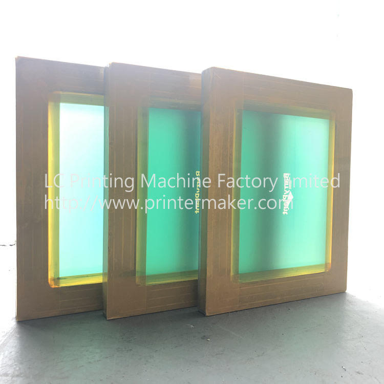 Silkscreen frame for bottles, cups 