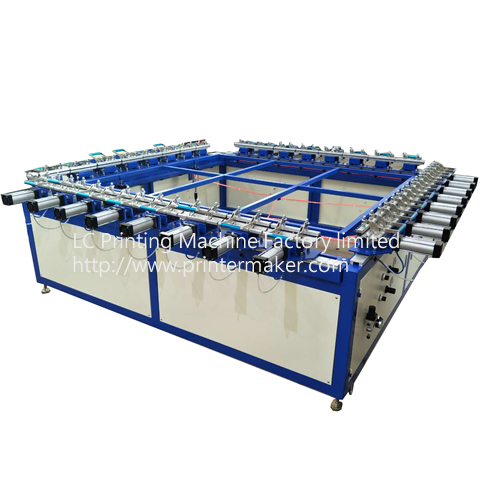 Pneumatic Screen Mesh Stretching Machine