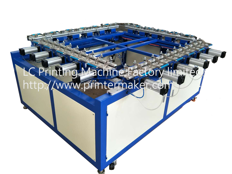 Double Clamp Pneumatic Stretching Machine