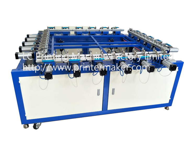 Double Clamp Pneumatic Stretching Machine