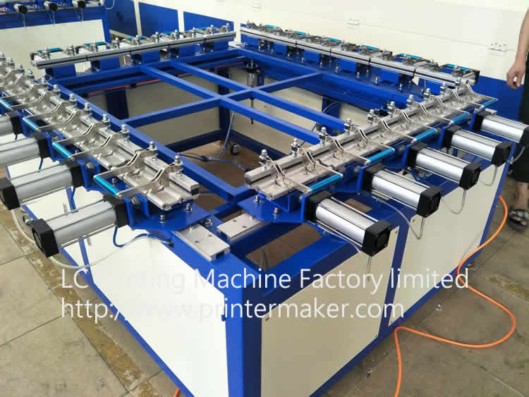 Double Clamp Pneumatic Stretching Machine