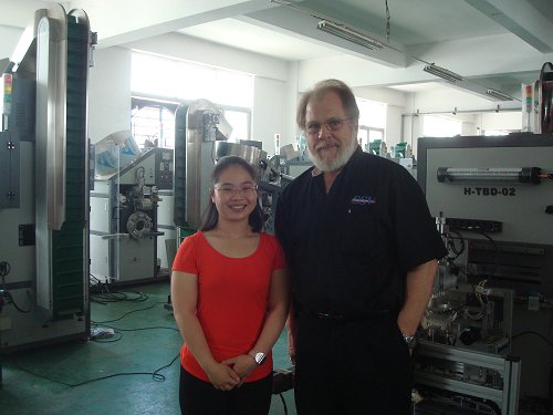 The Automatic Screen Printer Distributor Come to Our Factroy