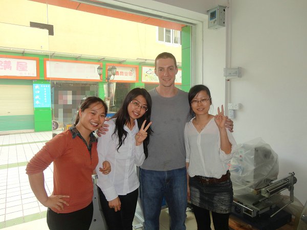 France Customer vist Our Company