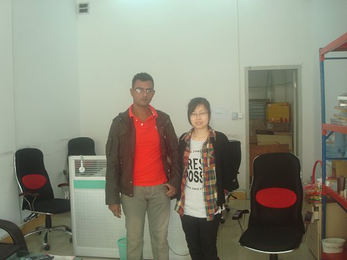 Mauritius Customer Visit Our Office