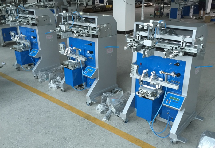 USA Repeat order for 3 sets of cylindrical silk screen printing machines