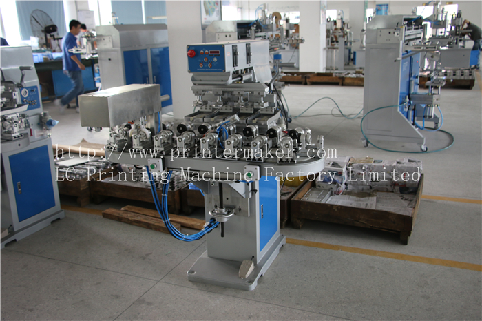 Pad Printing Machine with Automatic Unloading System