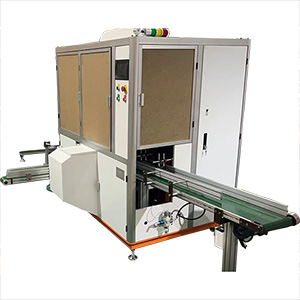 Fully automatic hot stamping machine on soft tubes and facial mask tubes delivered