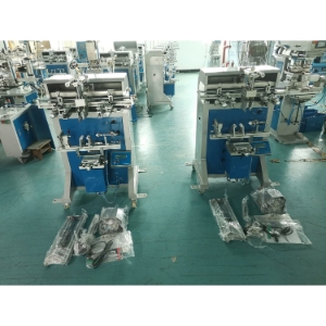 Perfume bottles screen printer sent to UAE customer