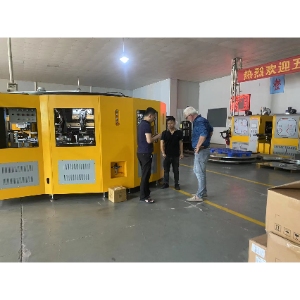 Turkey Customer Visit LC Printing Machine Factory Limited
